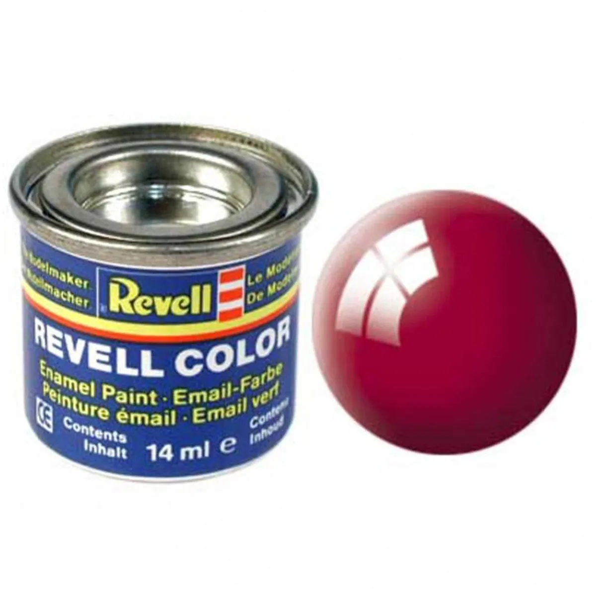 Revell Hobbyverf #34 Italian Ferrari Red Gloss Enamel 14ml