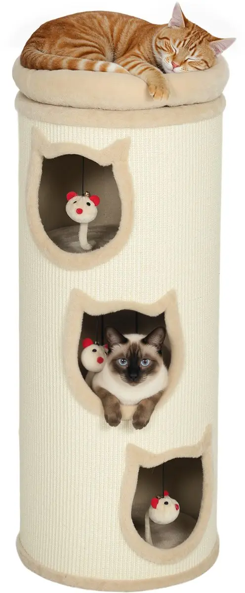PawHut Kattentoren