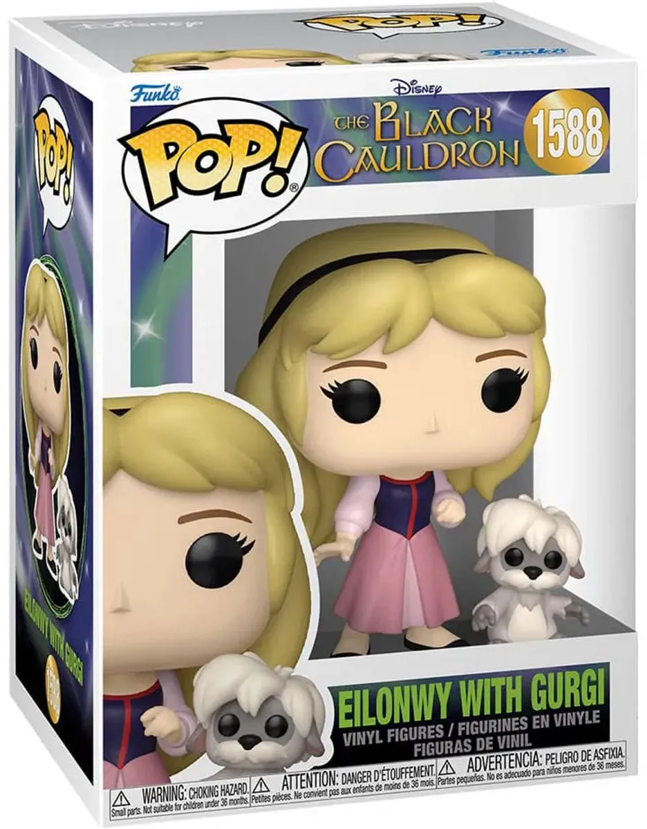 Funko Pop! Taran und der Zauberkessel Eilonwy with Gurgi 1588