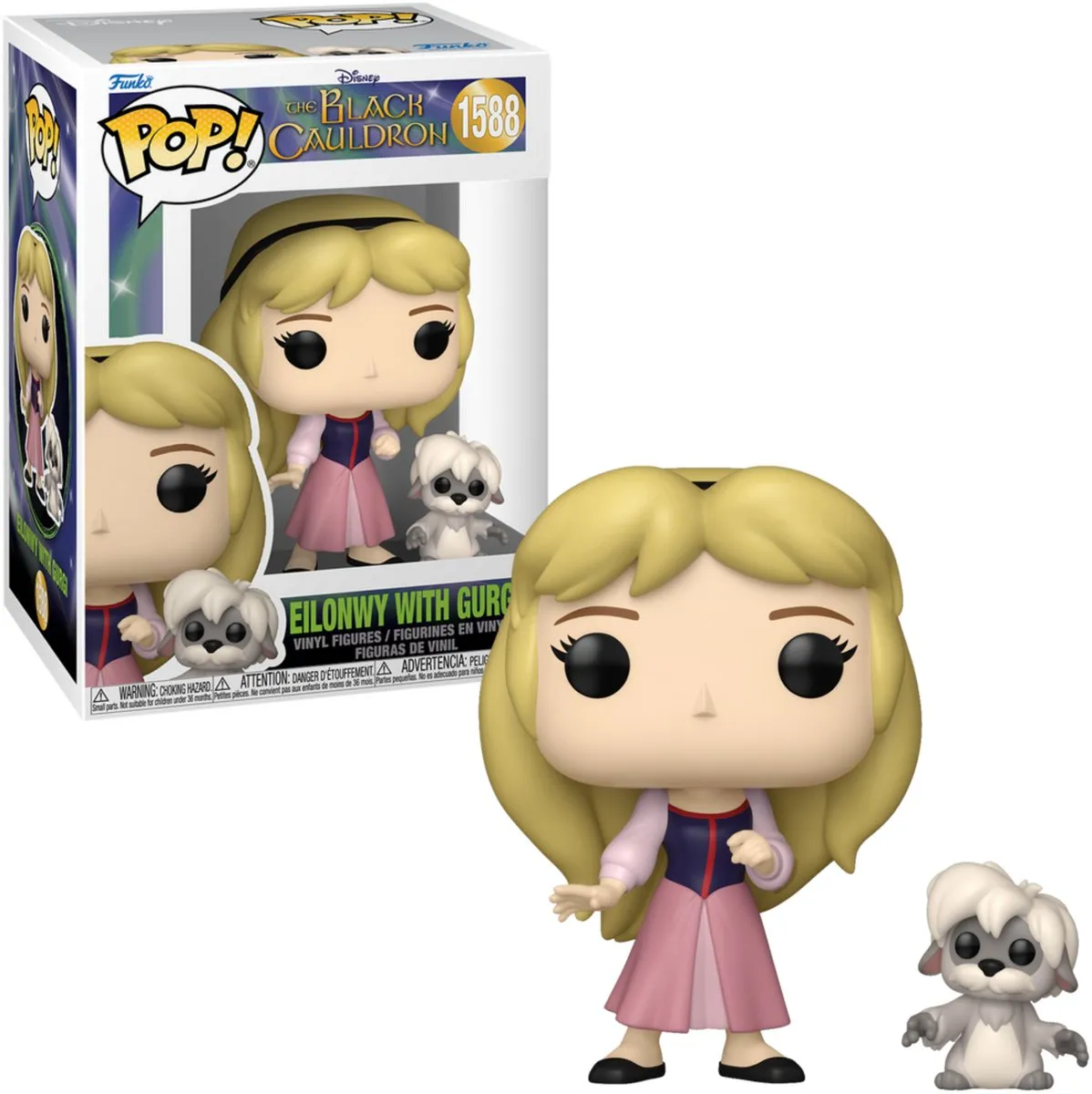 Funko Pop! Taran und der Zauberkessel Eilonwy with Gurgi 1588