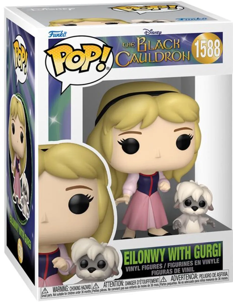 Funko Pop! Taran und der Zauberkessel Eilonwy with Gurgi 1588