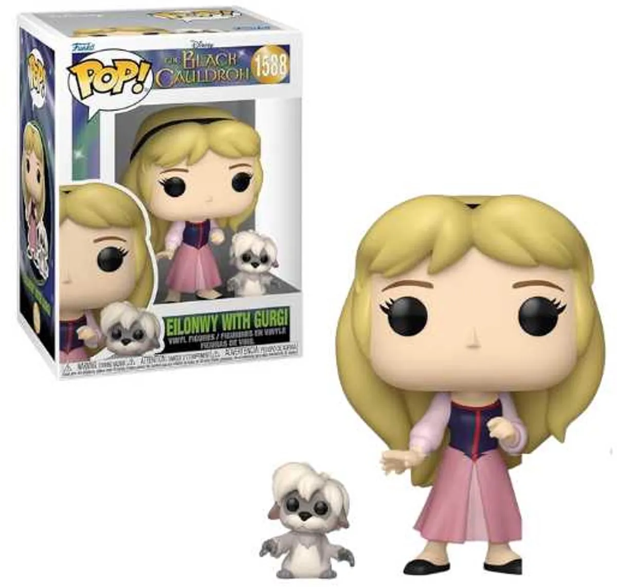 Funko Pop! Taran und der Zauberkessel Eilonwy with Gurgi 1588