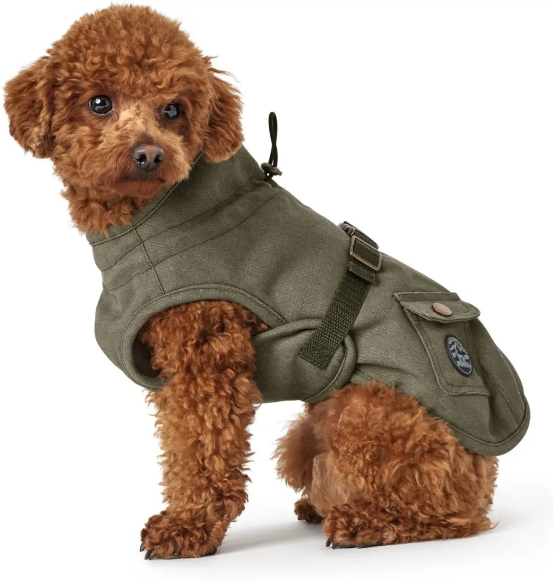 Hondenjas Khaki Maat 40