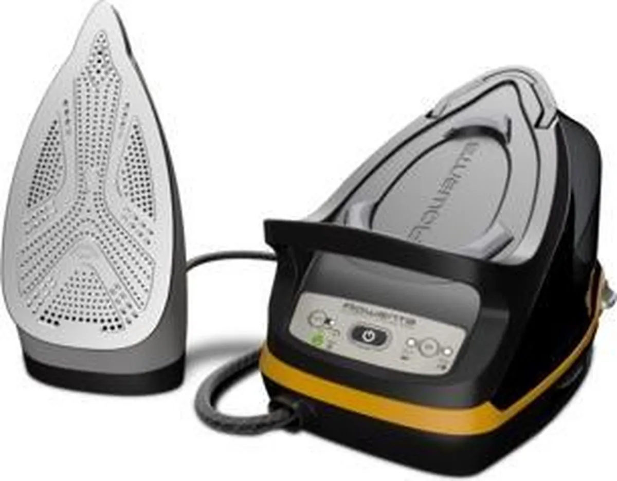 Rowenta DG7644 Microsteam Stoomstrijkijzer 2200W - 1,1L - Zwart/Goud