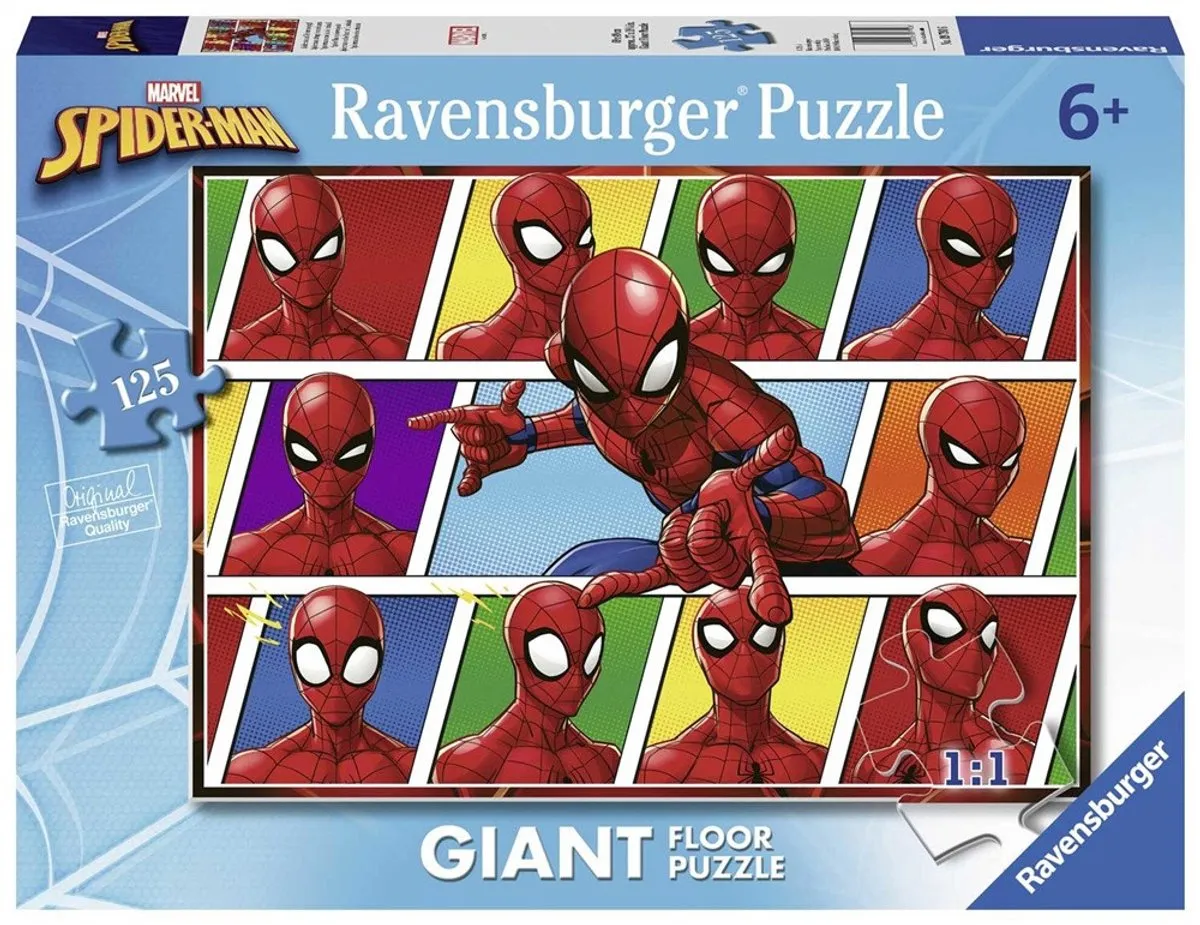 Ravensburger Spider-Man Reusachtige Puzzel 125-delig - Veelkleurig