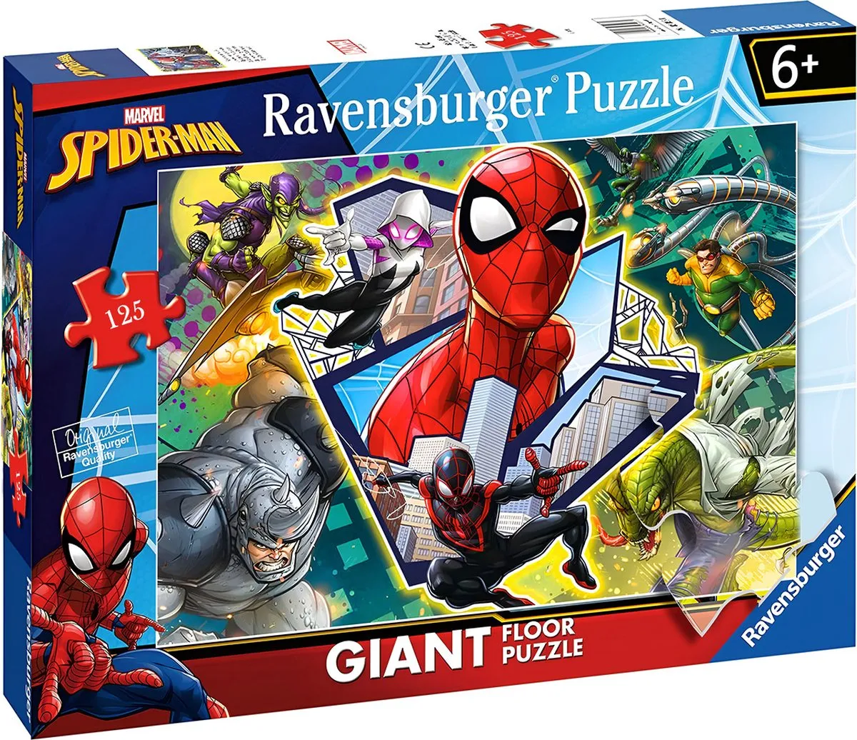 Ravensburger Spider-Man Reusachtige Puzzel 125-delig
