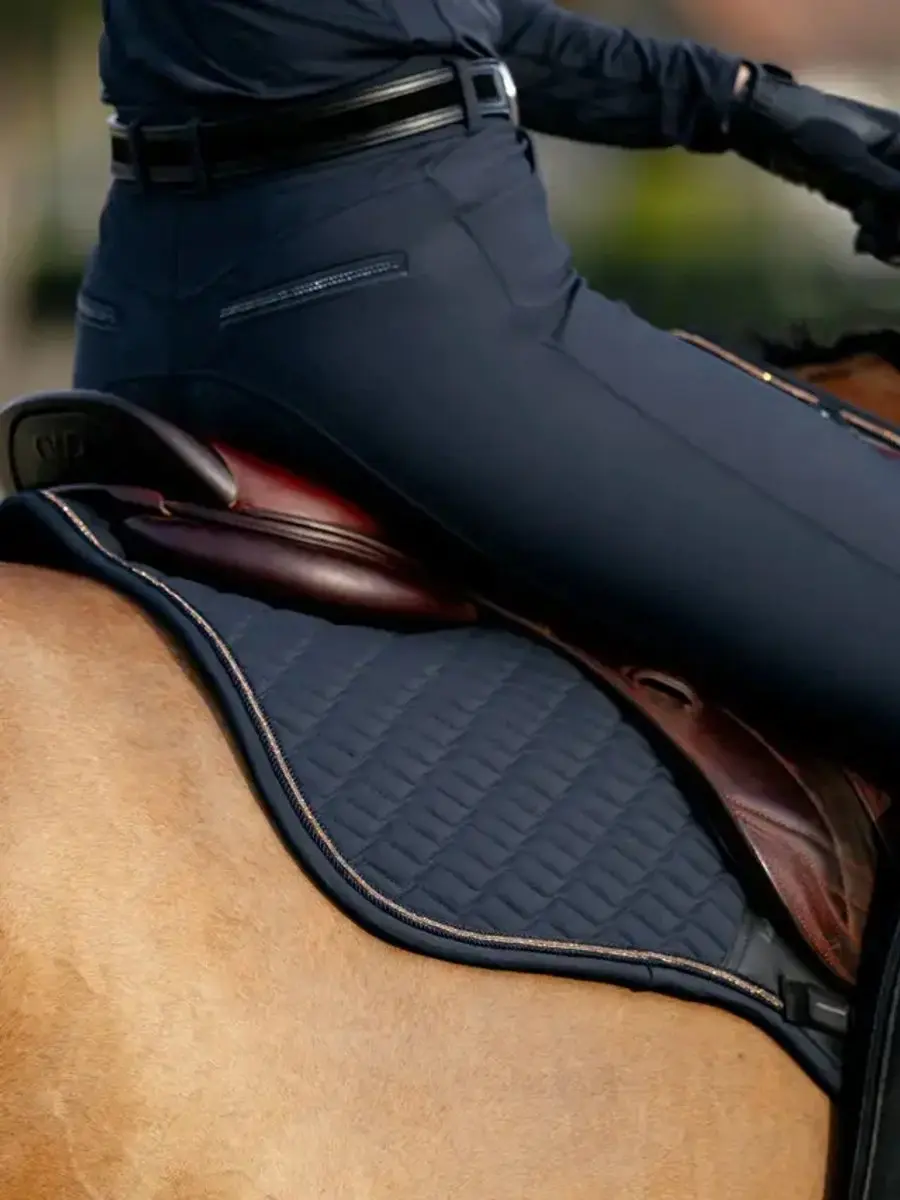 LeMieux Zadeldek Brilliance Close Contact Navy - Full - afbeelding 3 van 5