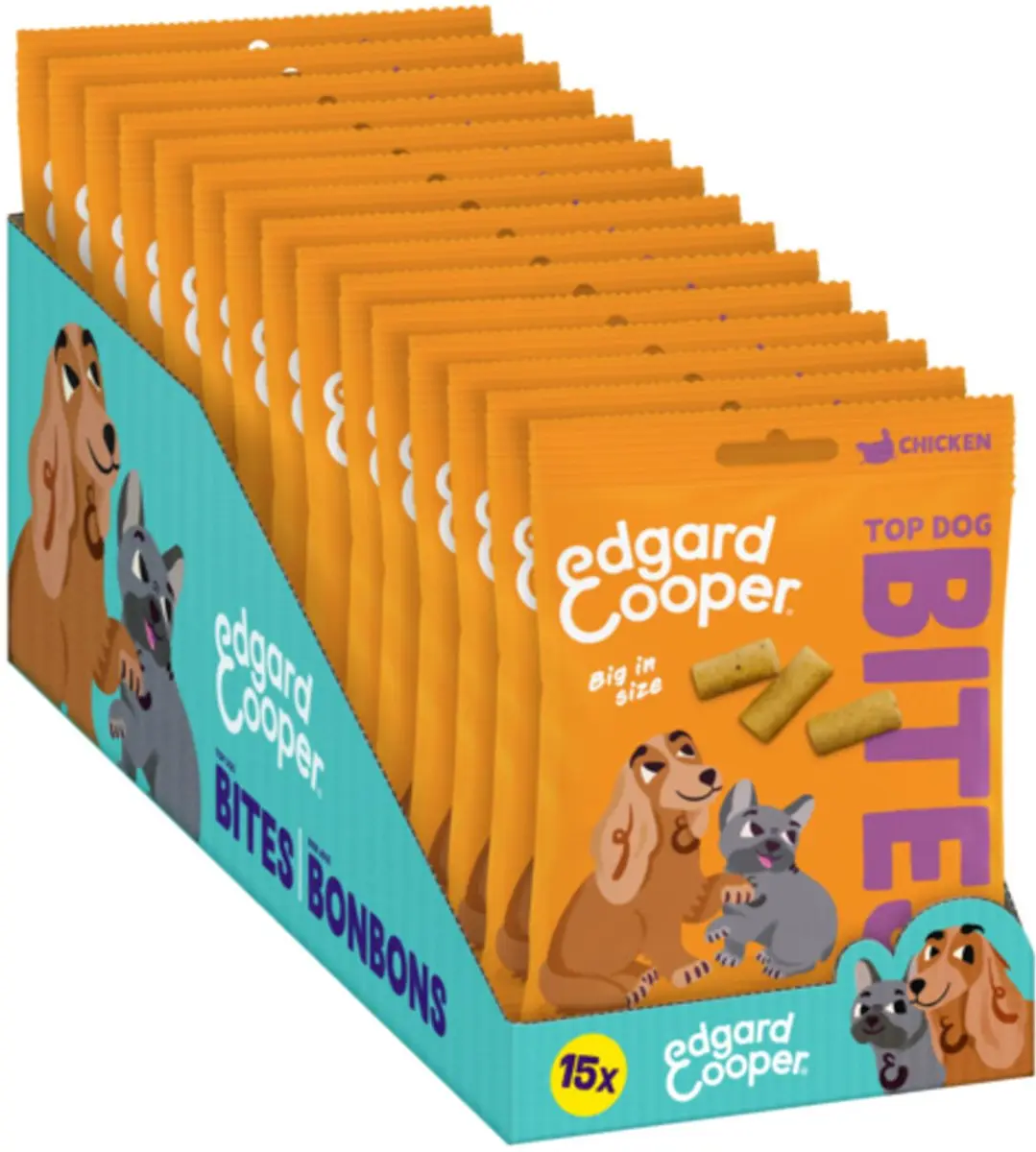 15x Edgard & Cooper Adult Bite L Kip 50 gr