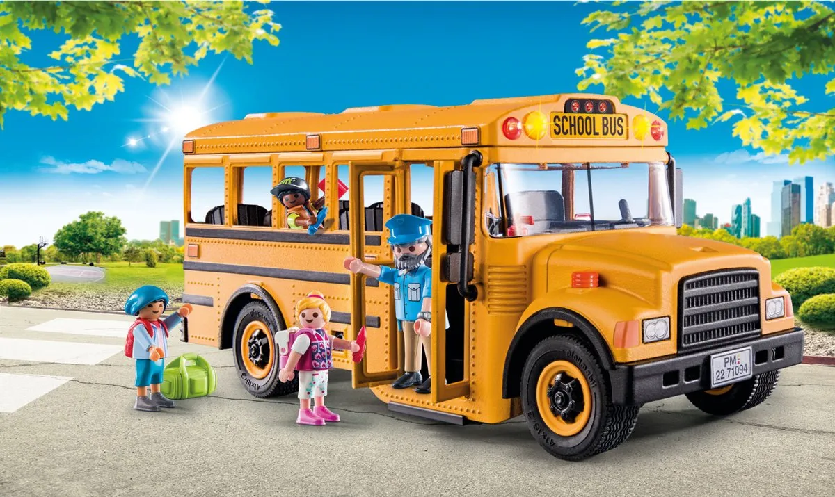 Playmobil City Life Amerikaanse Schoolbus 70983