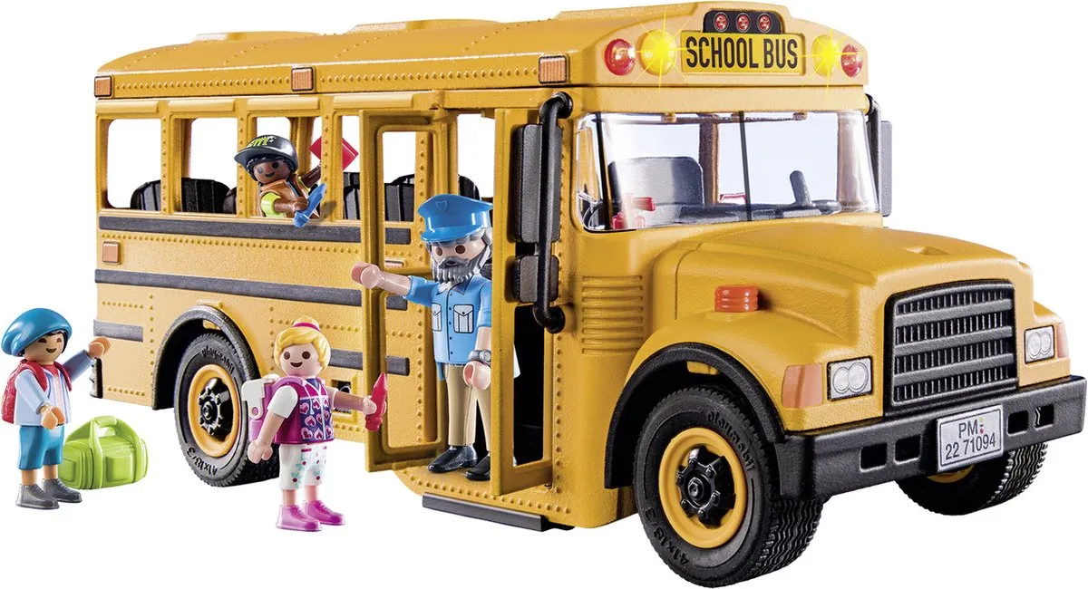 Playmobil City Life Amerikaanse Schoolbus 70983 - afbeelding 6 van 6