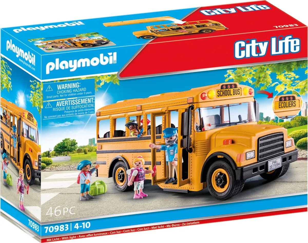 Playmobil City Life Amerikaanse Schoolbus 70983
