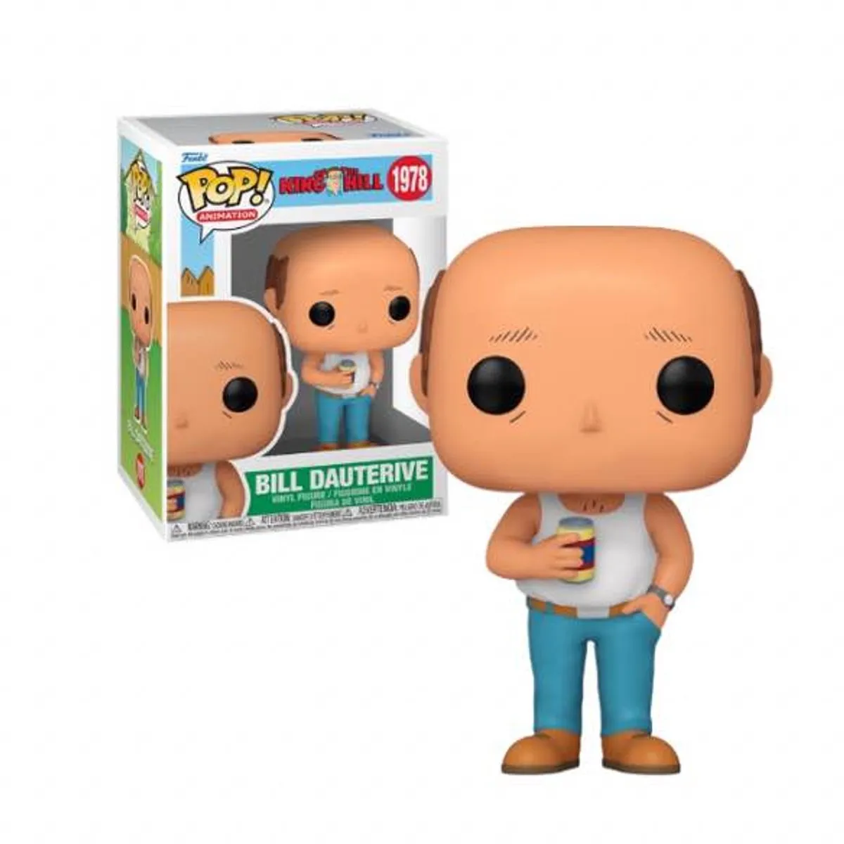 Funko Pop! King of the Hill Bill Dauterive #1978