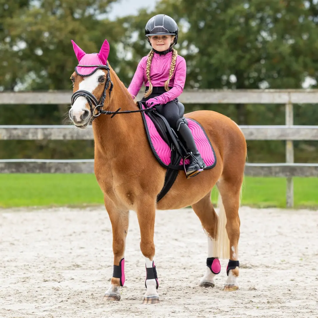 Qhp Zadeldek Isalyn Balloon Pink