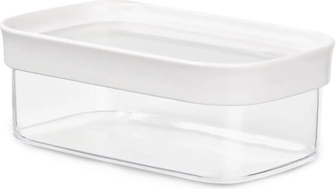 EMSA Optima Rechthoekig Container 0,45 l Transparant, Wit 1 stuk(s)