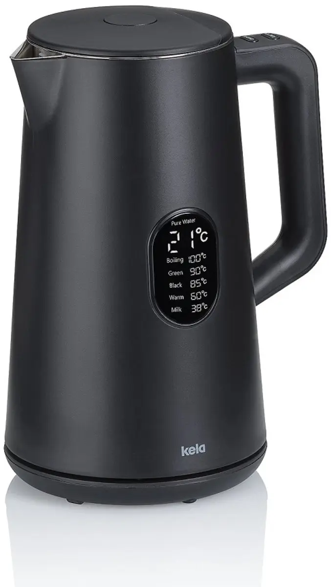 Santos waterkoker 1,5 l, zwart