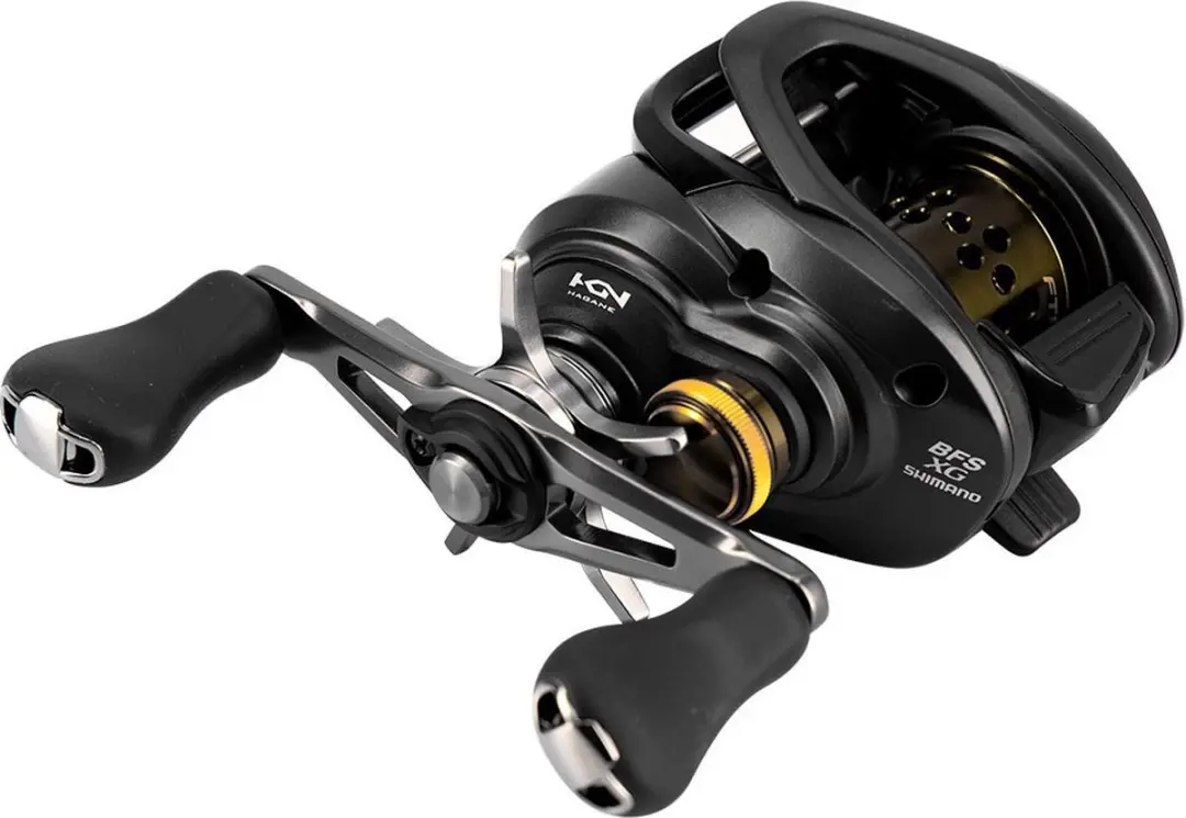 Shimano Curado BFS XG Baitcastingreel - Linkshandig