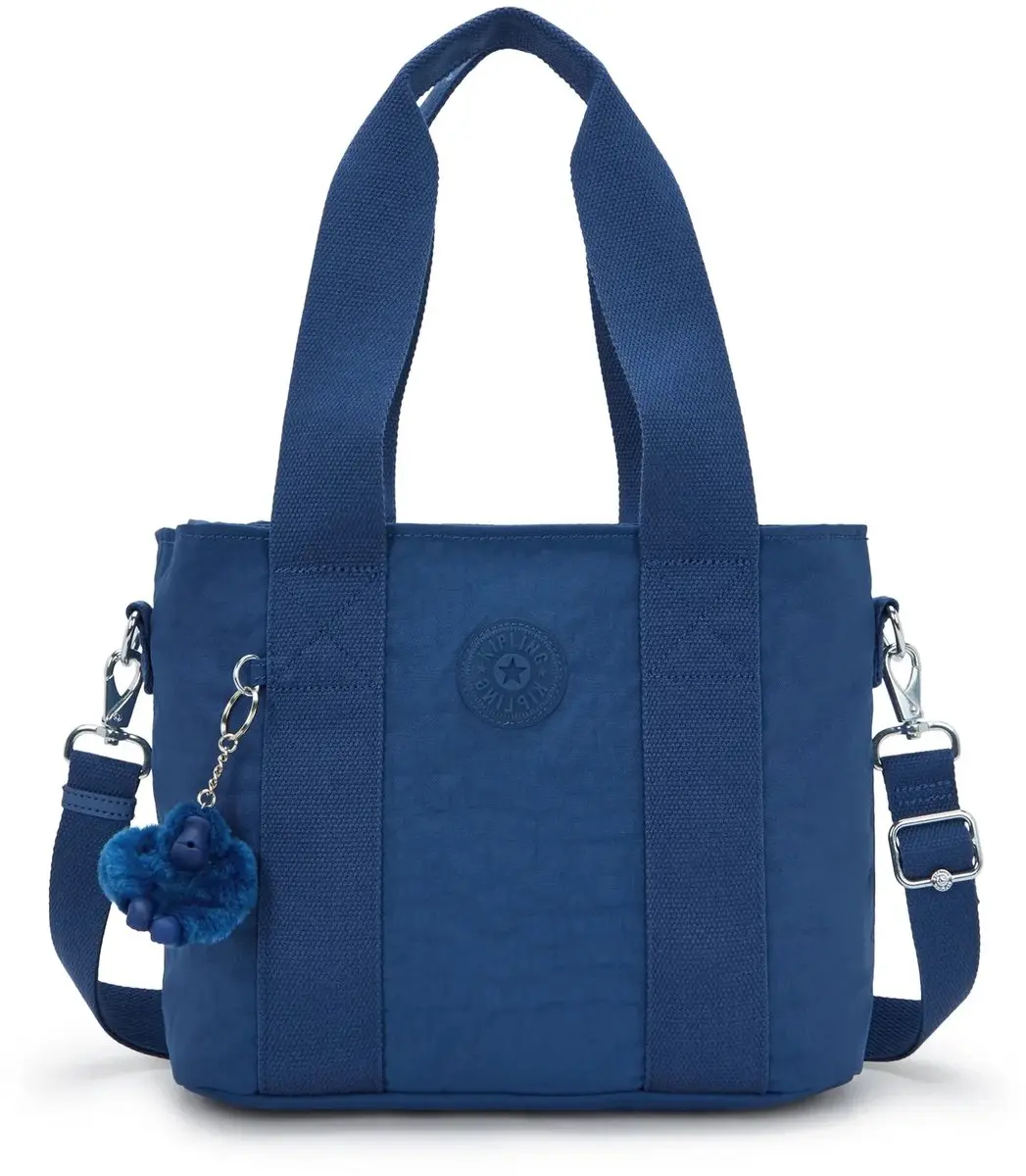 Kipling Minta M 9l Stoffentas Blauw