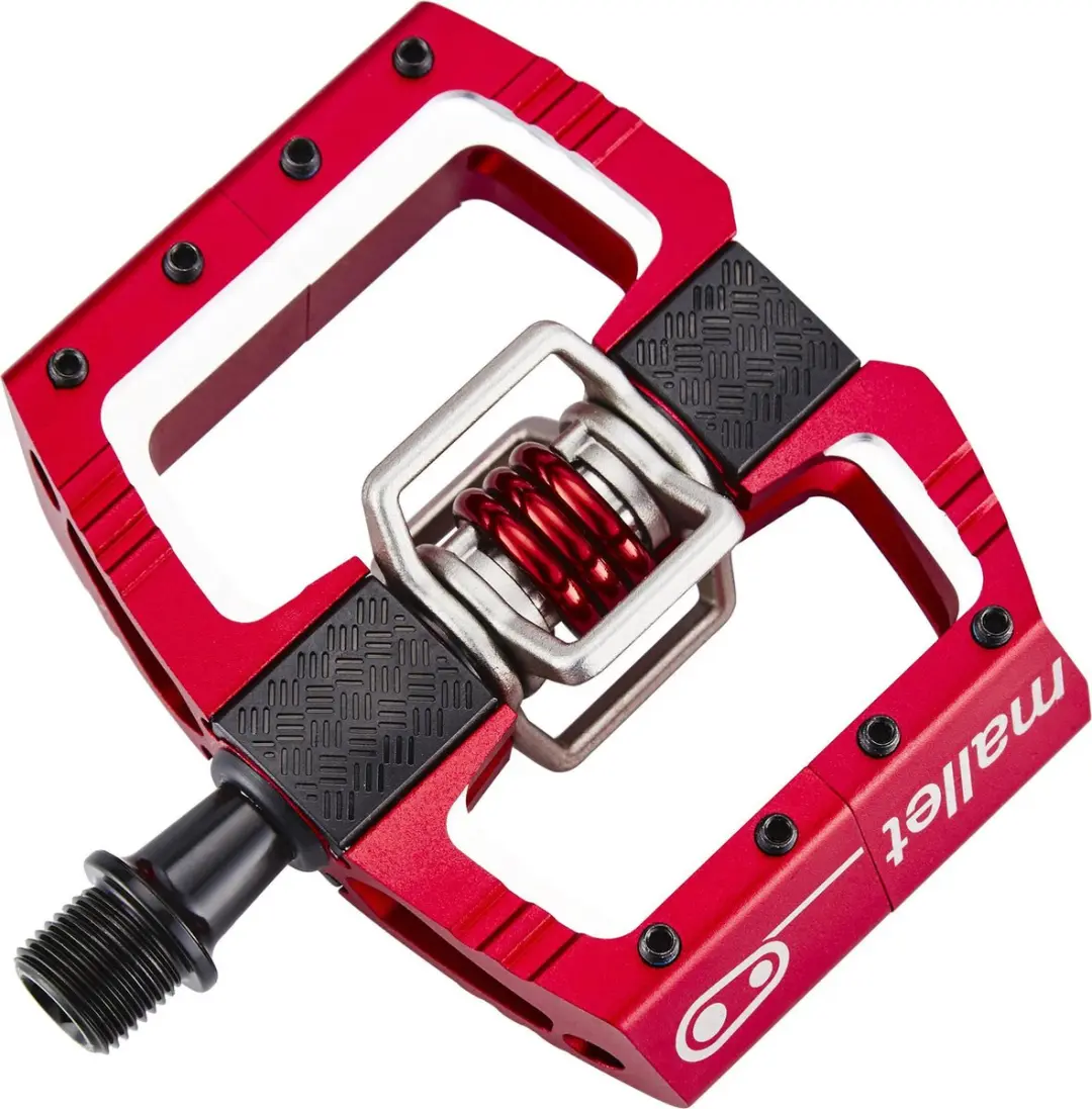 Crankbrothers Mallet DH Pedalen, rood