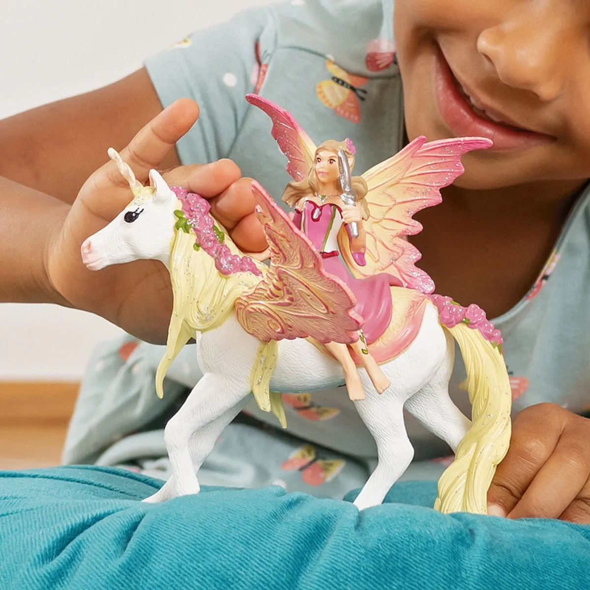 Schleich BAYALA Feya met Pegasuseenhoorn 70568 - Speelfiguur