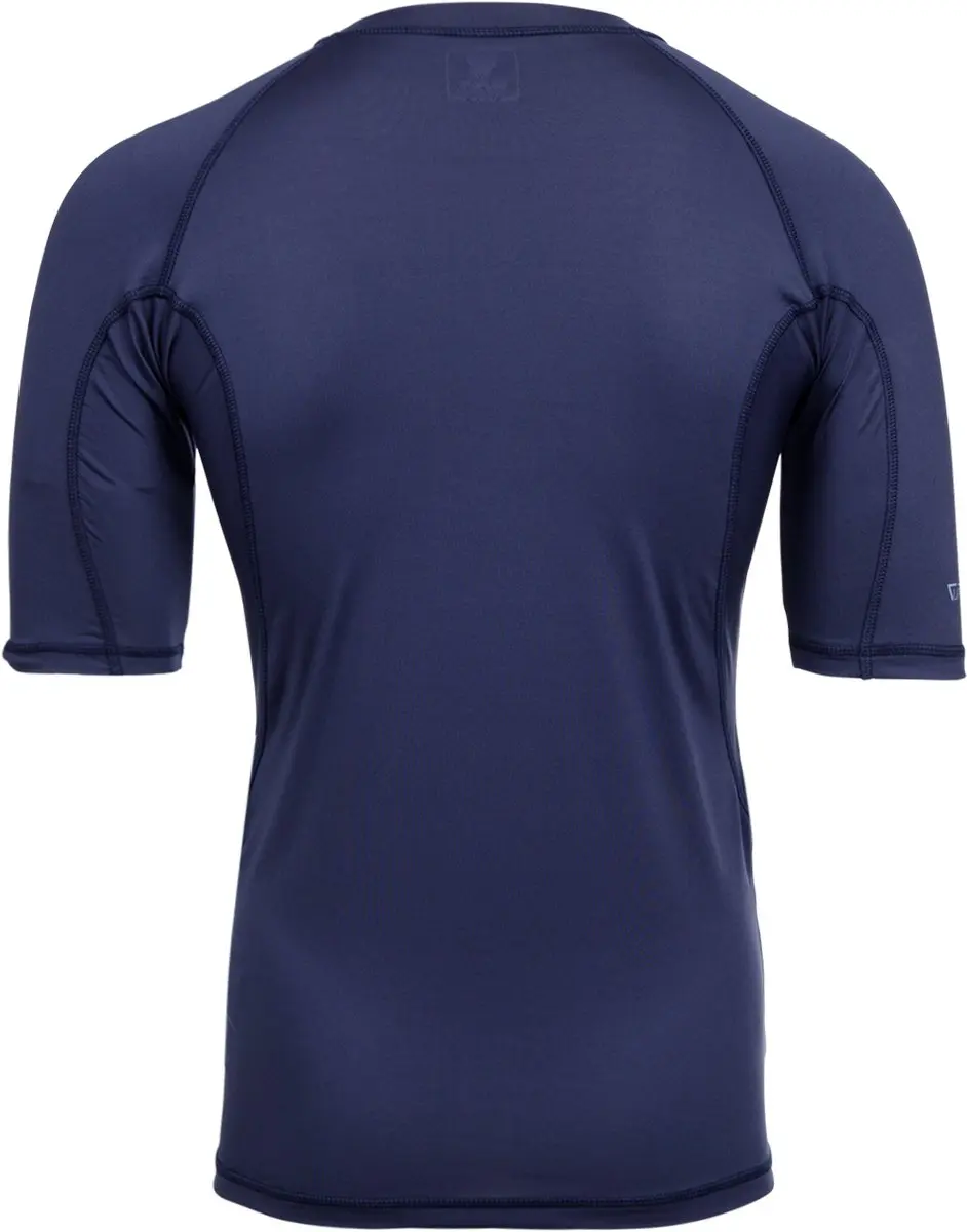 Brunotti Waveguard Rashguard Heren Indigo Blue M - UV50+ Sneldrogend