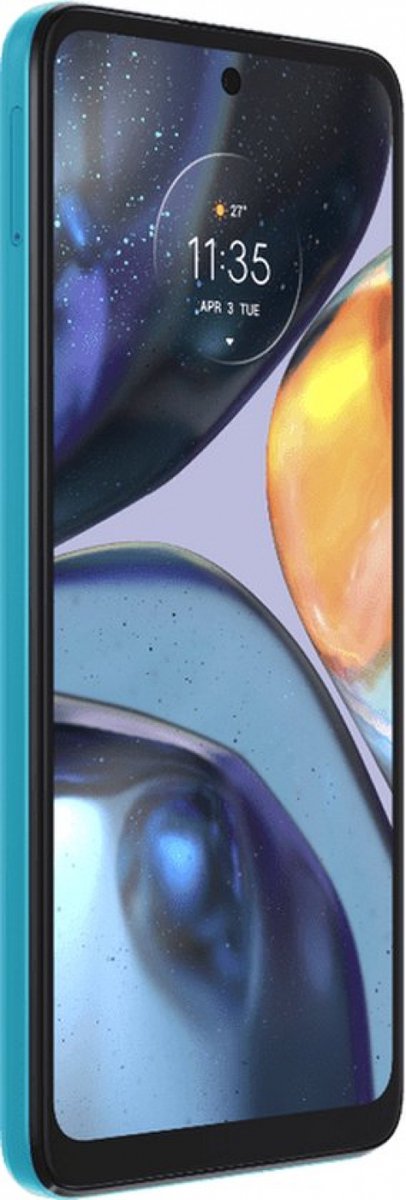 Motorola Moto G moto g22 16,5 cm (6.5") Dual SIM Android 12 4G USB Type-C 4 GB 64 GB 5000 mAh Zwart, Blauw