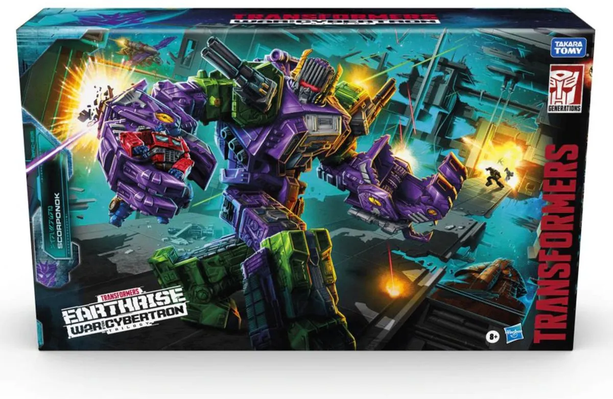 Hasbro Transformers Earthrise Scorponok - Titan Class HASE7672 - Multi