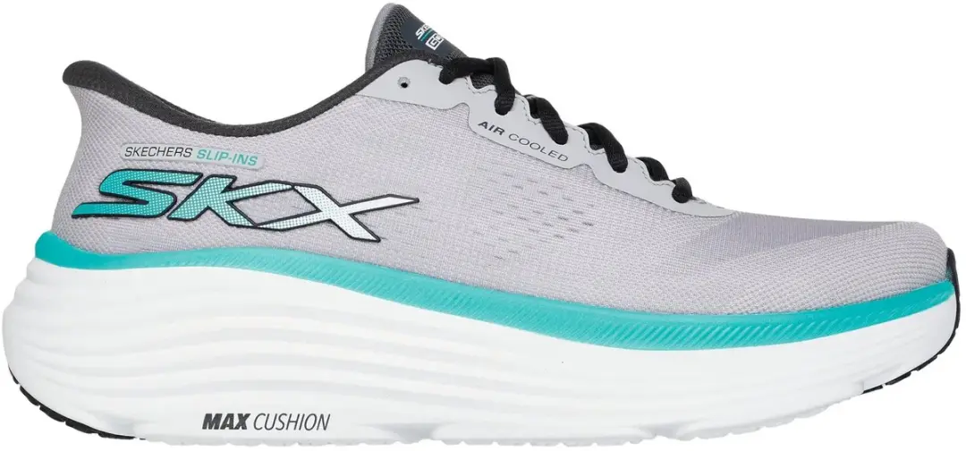 Skechers Max Cushioning Endeavour Exciton Hardloopschoenen 41 - Grijs