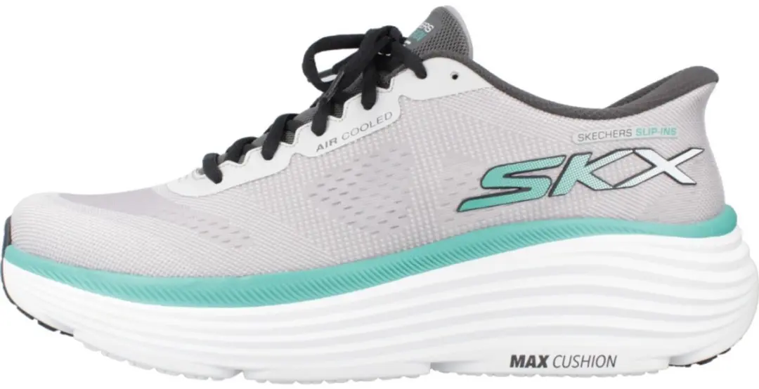 Skechers Max Cushioning Endeavour Exciton Hardloopschoenen 41 - Grijs