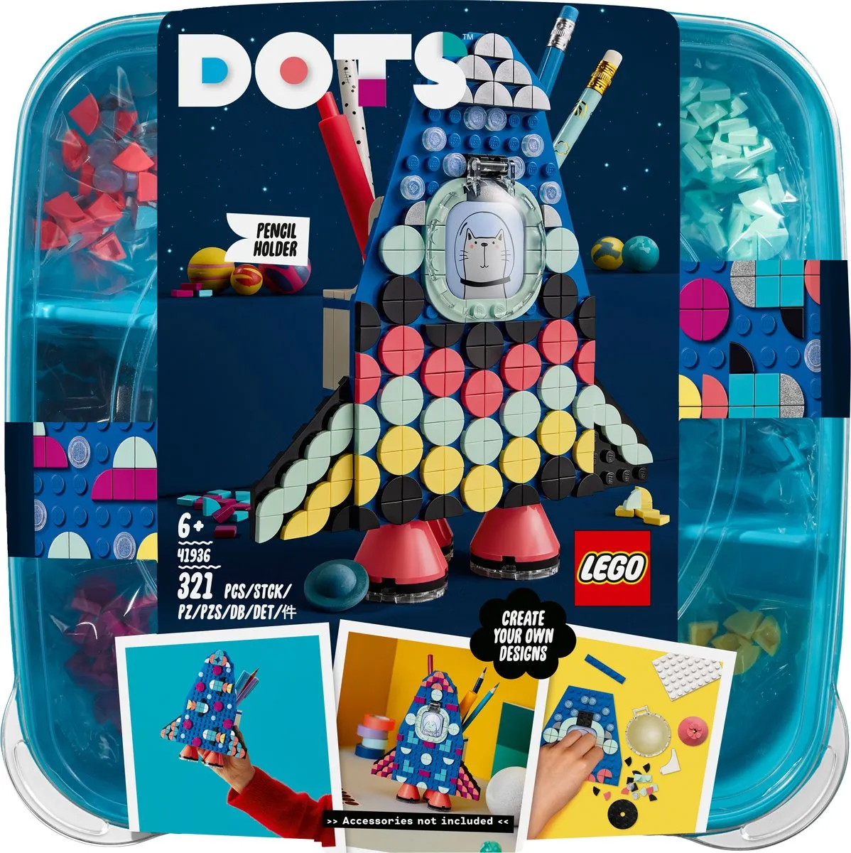 LEGO DOTS Potloodbakje 41936