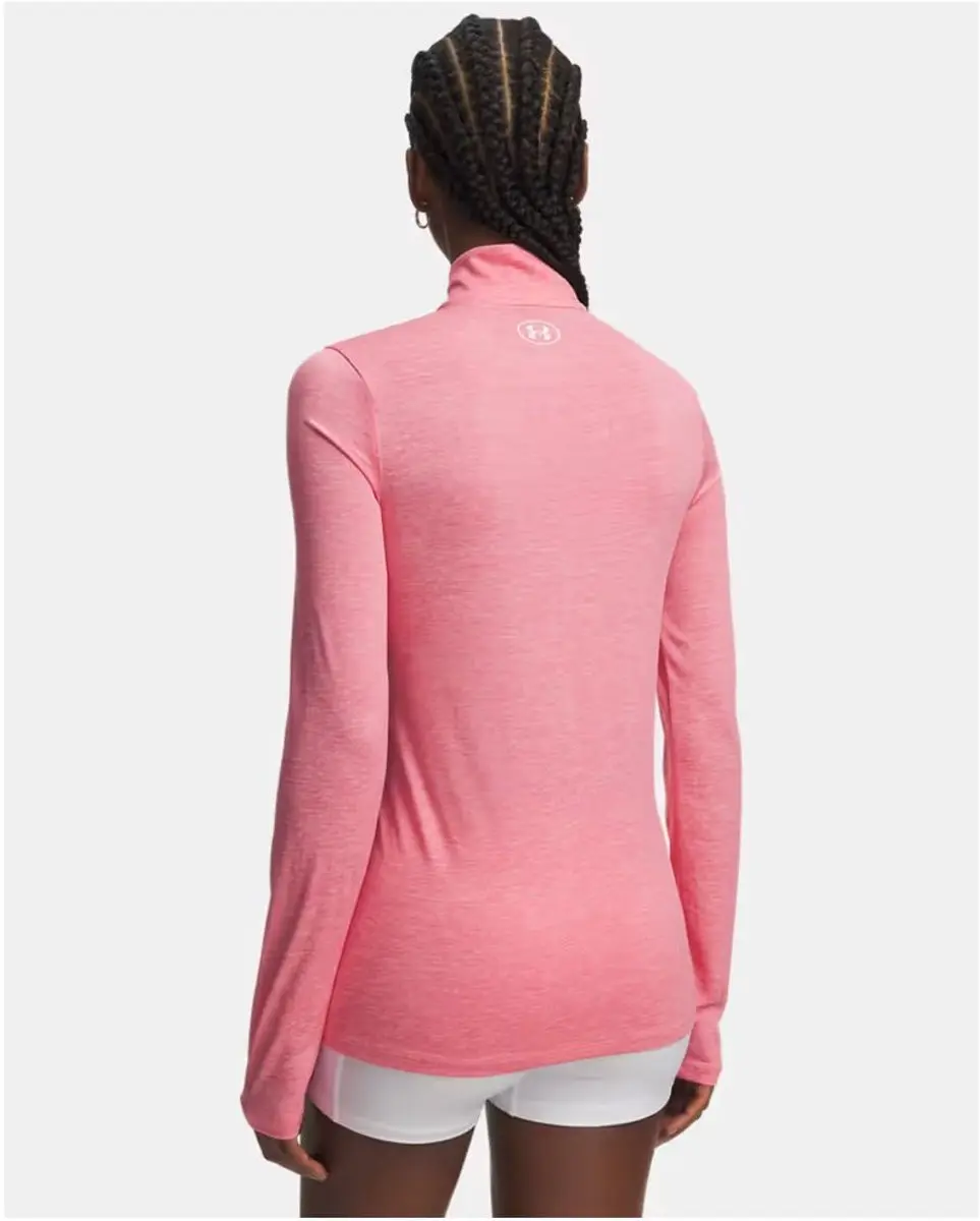 Under Armour Tech Twist Sportshirt Dames - M 38 - Pink - afbeelding 6 van 6