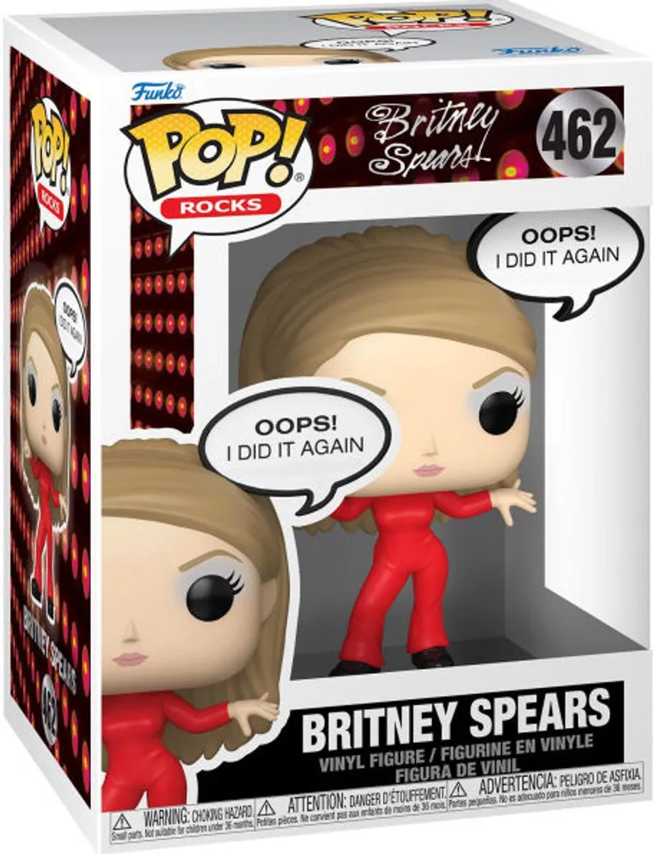 Funko Pop Britney Spears Oops I Did It Again 9,5cm - #462
