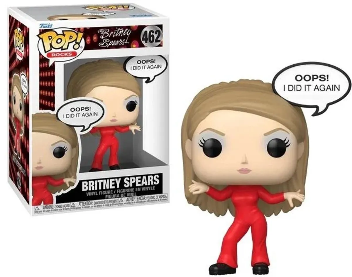 Funko Pop Britney Spears Oops I Did It Again 9,5cm - #462