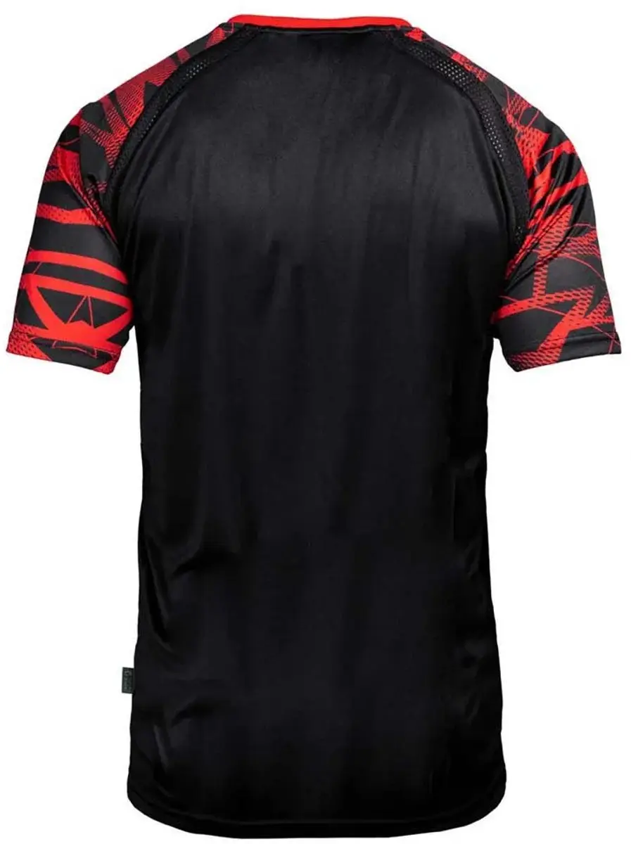 Uhlsport Goal 25 Shirt - Zwart-Rood S - afbeelding 3 van 6