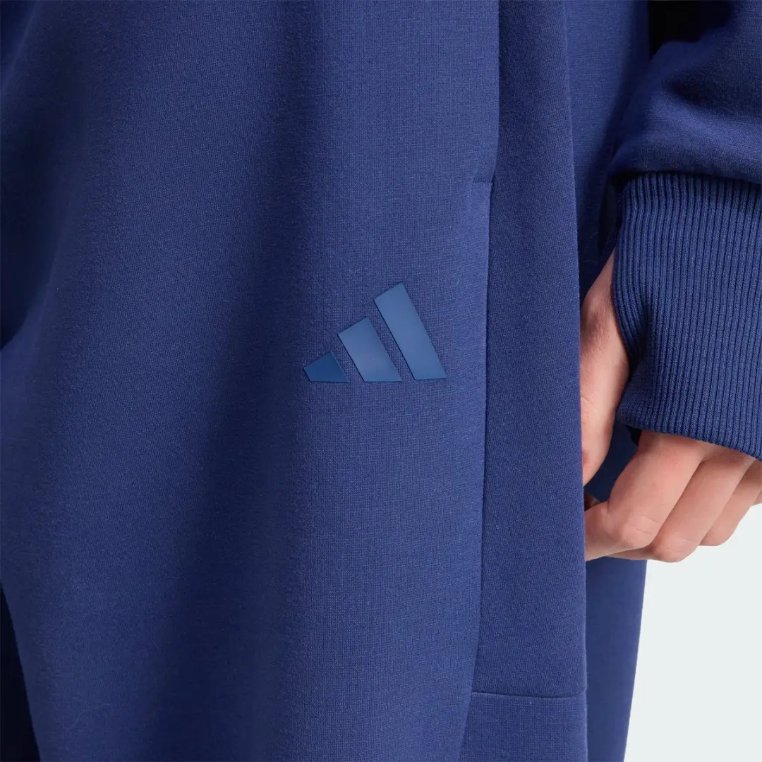 Adidas Soft Lux Winter Knit Barrelbroek XXL - Blauw - afbeelding 5 van 6