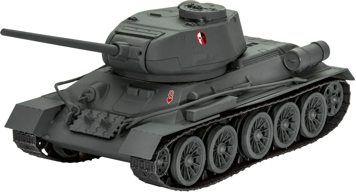 Revell 03510 T-34 Modelbouwpakket Militaire Voertuigen 1:72 - Multi