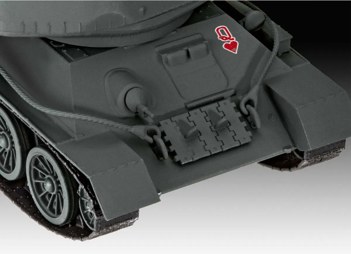 Revell 03510 T-34 Modelbouwpakket Militaire Voertuigen 1:72 - Multi