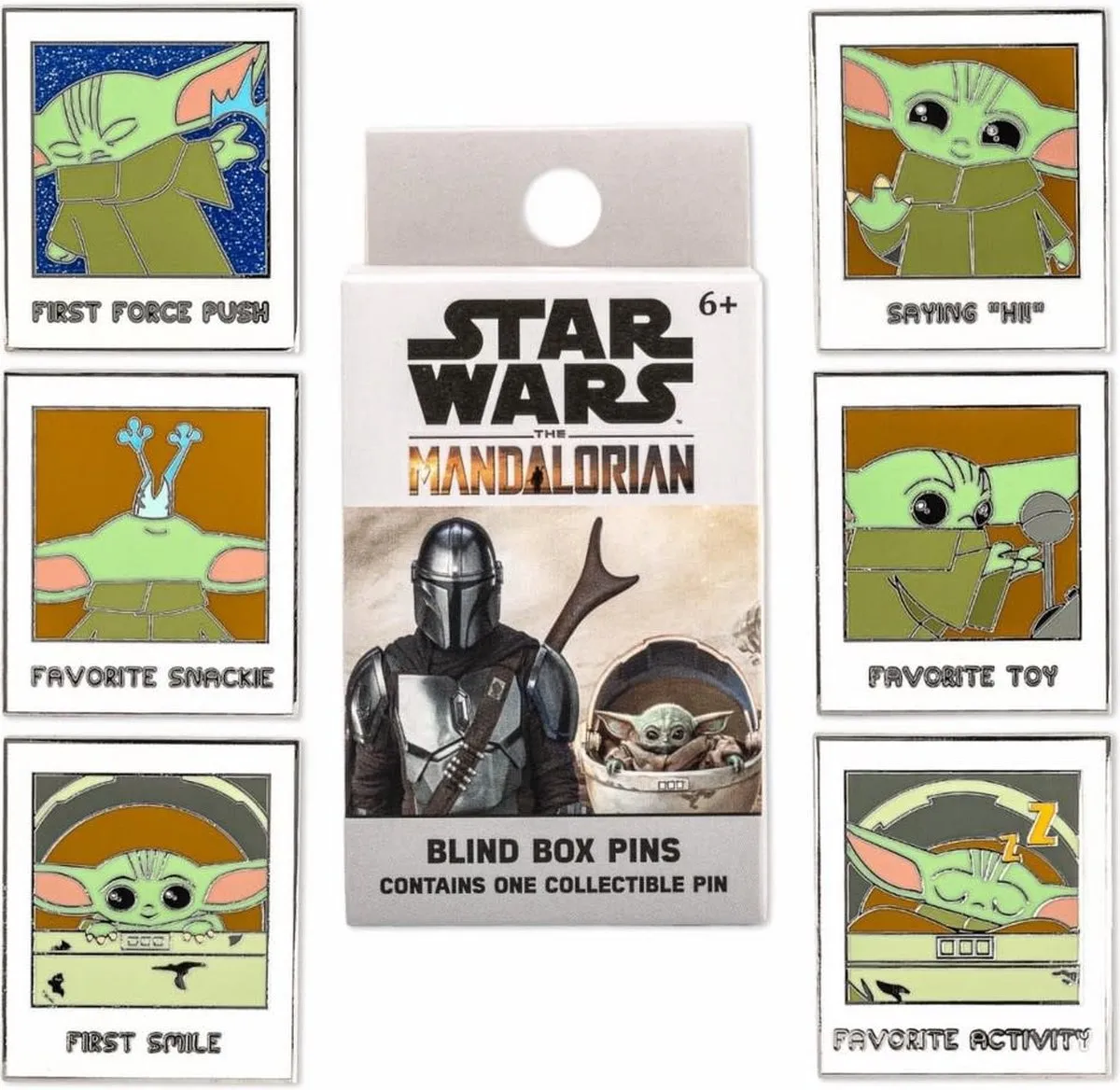 Funko Pop! Pins Star Wars The Mandalorian The Child Polaroid Blind Box
