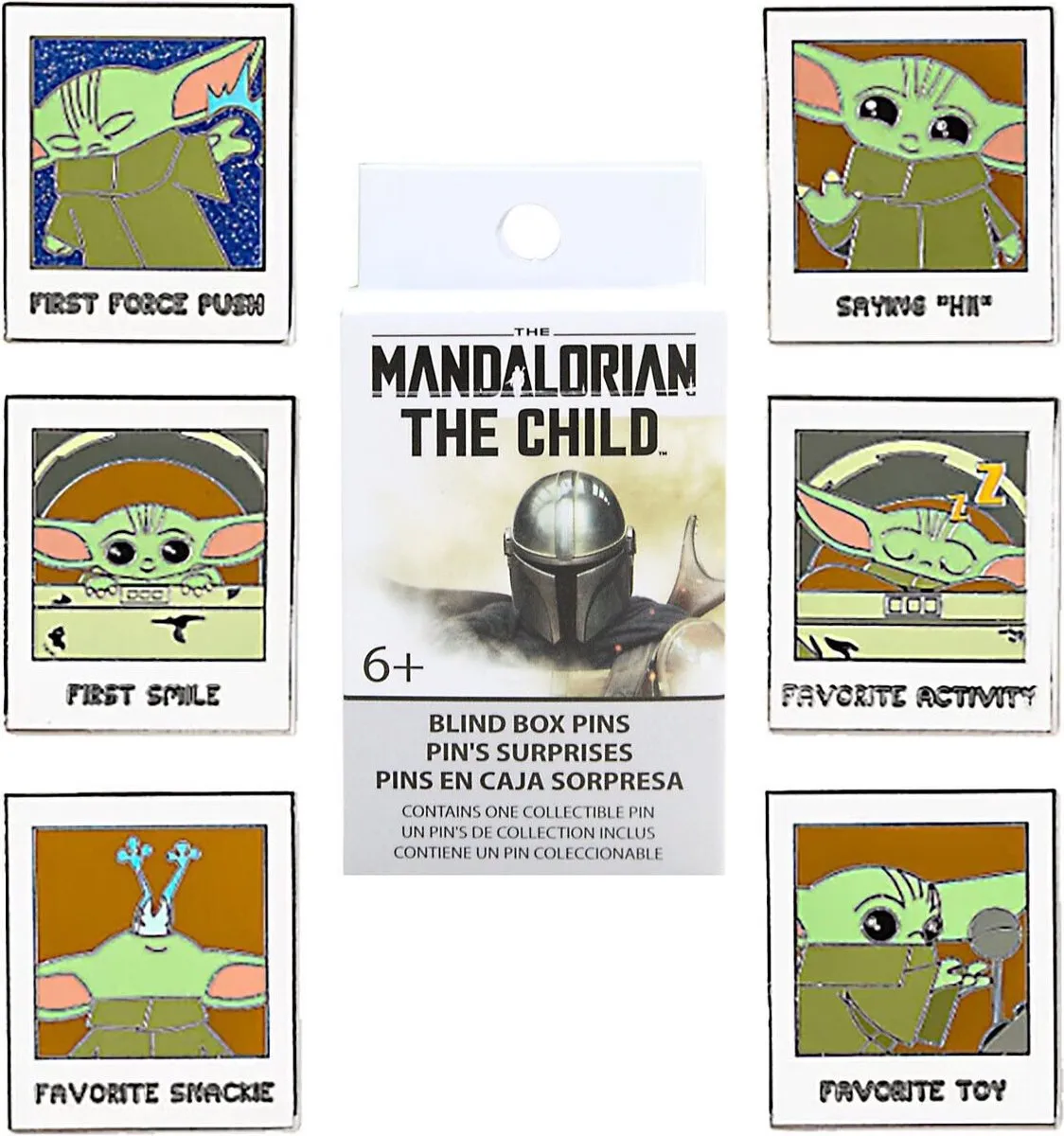 Funko Pop! Pins Star Wars The Mandalorian The Child Polaroid Blind Box - Veelkleurig - afbeelding 4 van 6