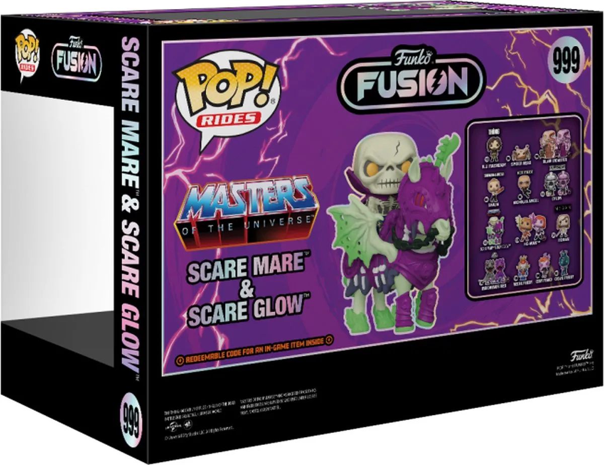 Funko Fusion Masters of the Universe Scare Mare & Scare Glow Pop! Rides - Multicolor