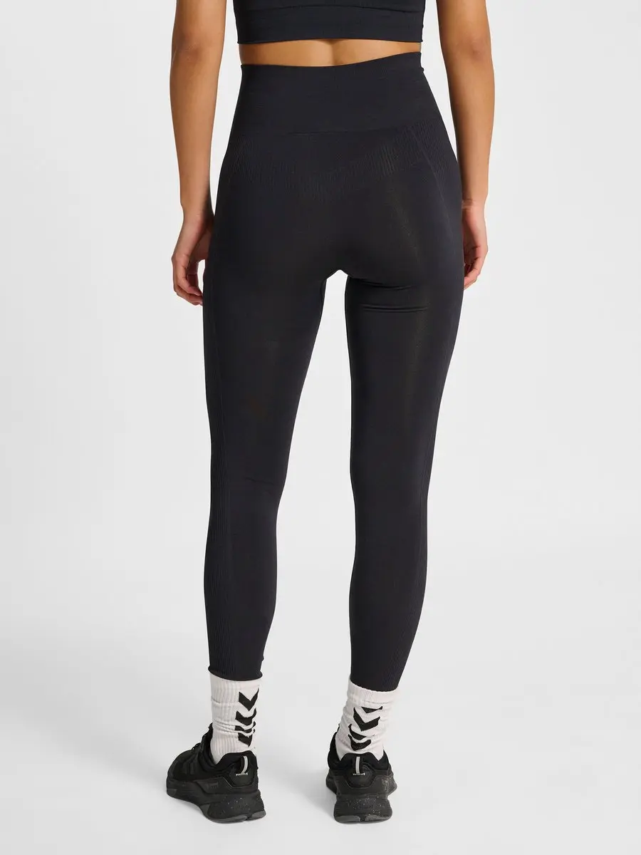 Hummel Seamless High Waist Tights - Trainingsbroek S - Zwart - afbeelding 6 van 6