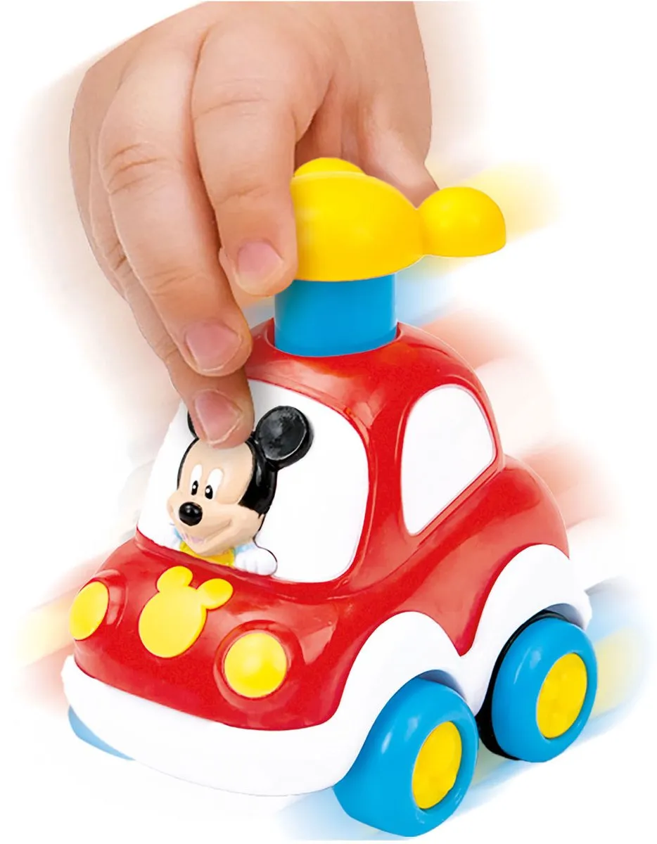 Clementoni Disney Baby Press And Go Autootjes 17920 - Multicolor - afbeelding 6 van 6