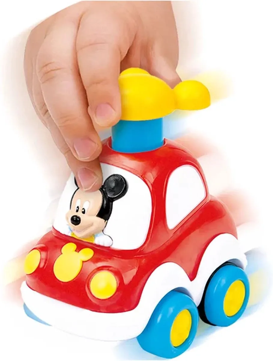Clementoni Disney Baby Press And Go Autootjes 17920 - Multicolor