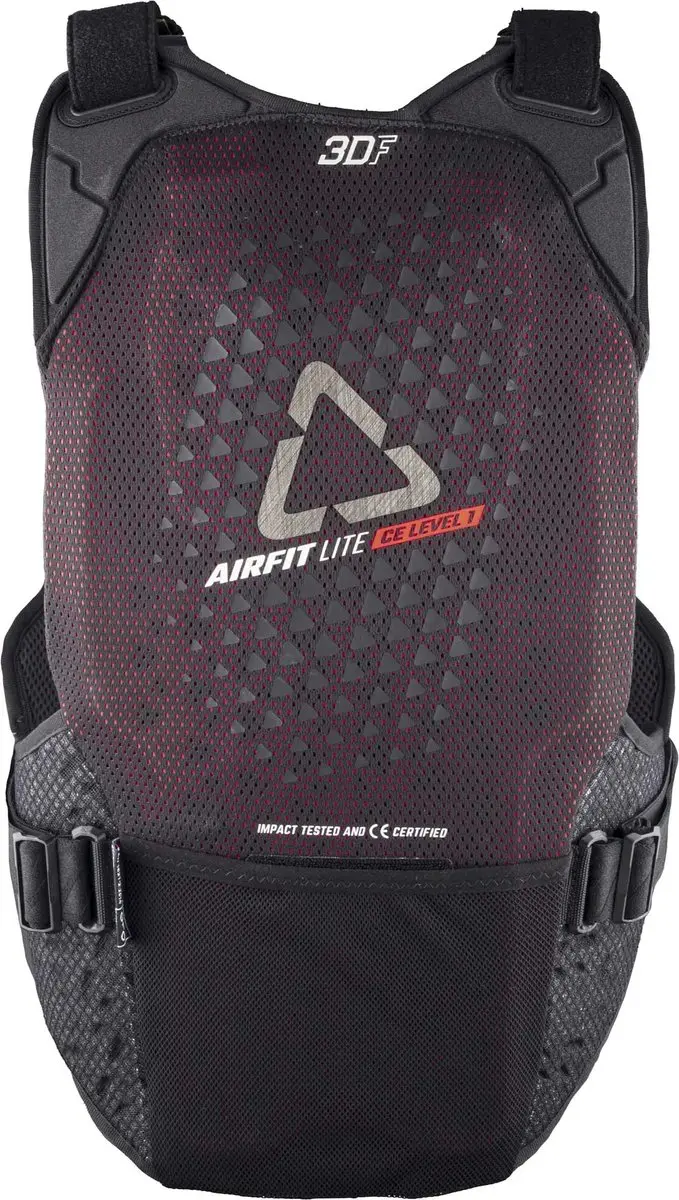 Leatt 3DF Airfit Evo Lite Borstbeschermer L/XL - Zwart - afbeelding 2 van 4