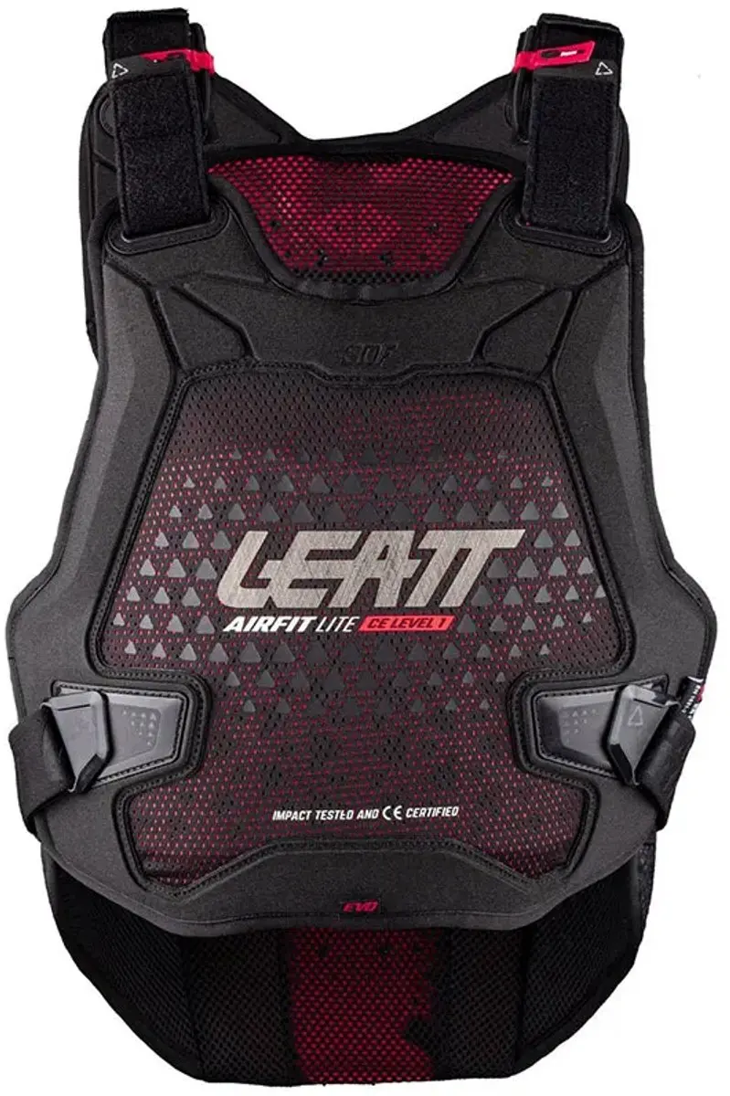 Leatt 3DF Airfit Evo Lite Borstbeschermer L/XL - Zwart - afbeelding 4 van 4