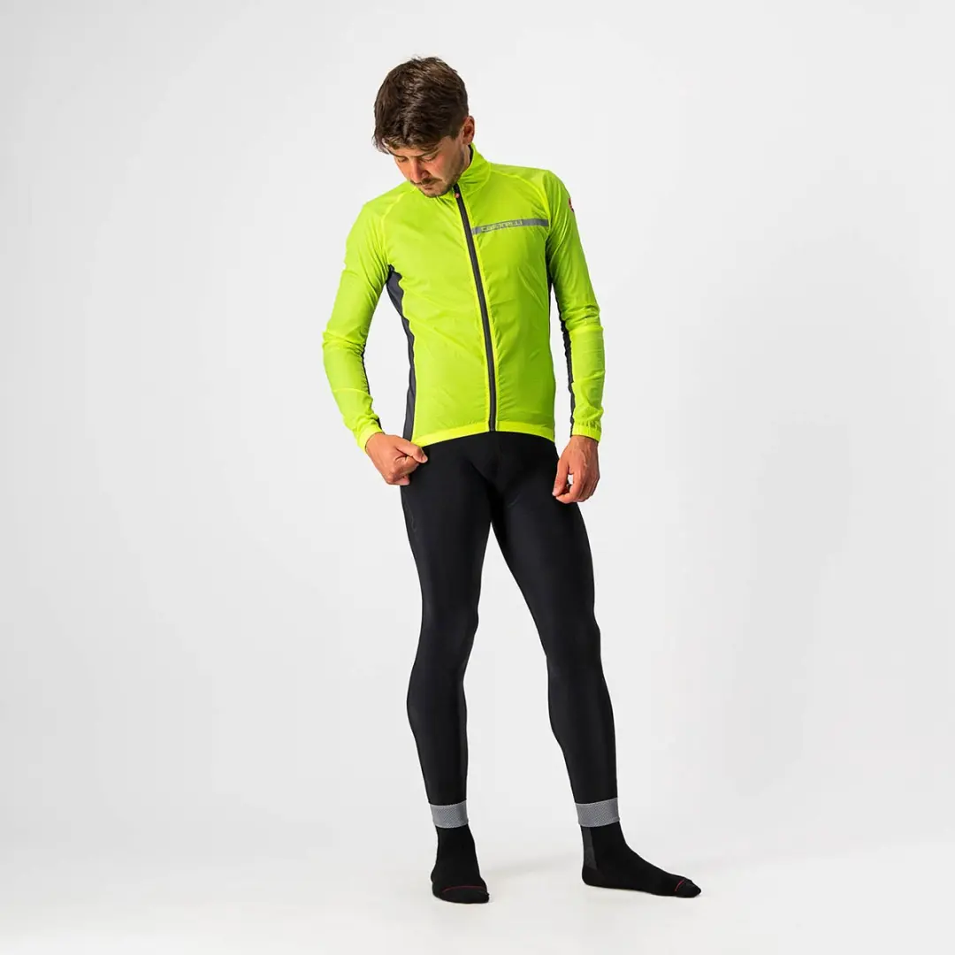 Castelli Squadra Stretch Windstopper Jacket - Geel - M