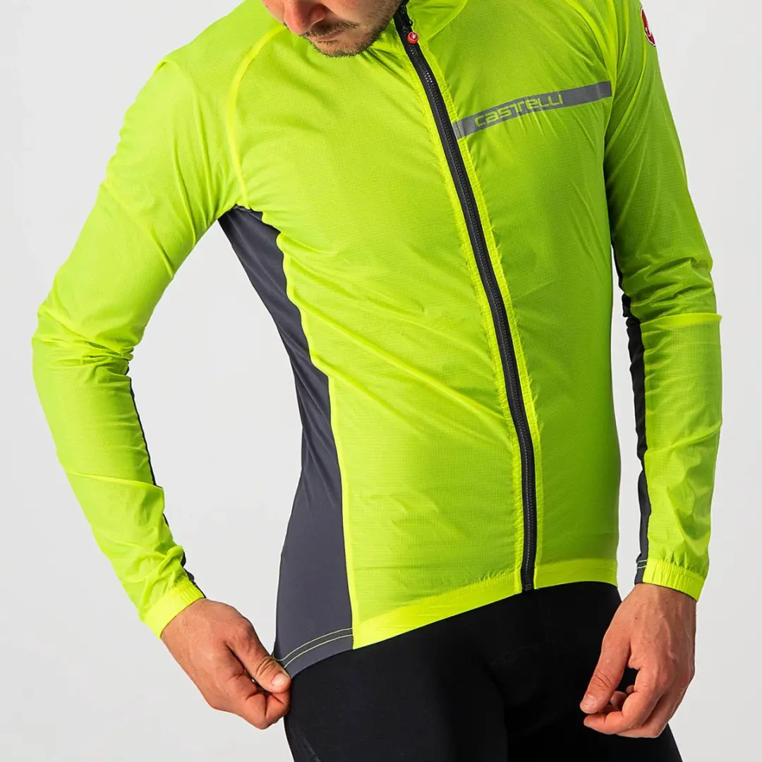 Castelli Squadra Stretch Windstopper Jacket - Geel - M