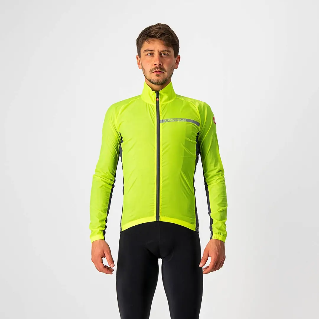 Castelli Squadra Stretch Windstopper Jacket - Geel - M