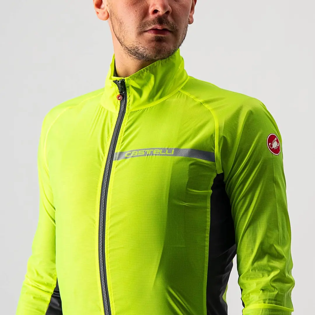 Castelli Squadra Stretch Windstopper Jacket - Geel - M