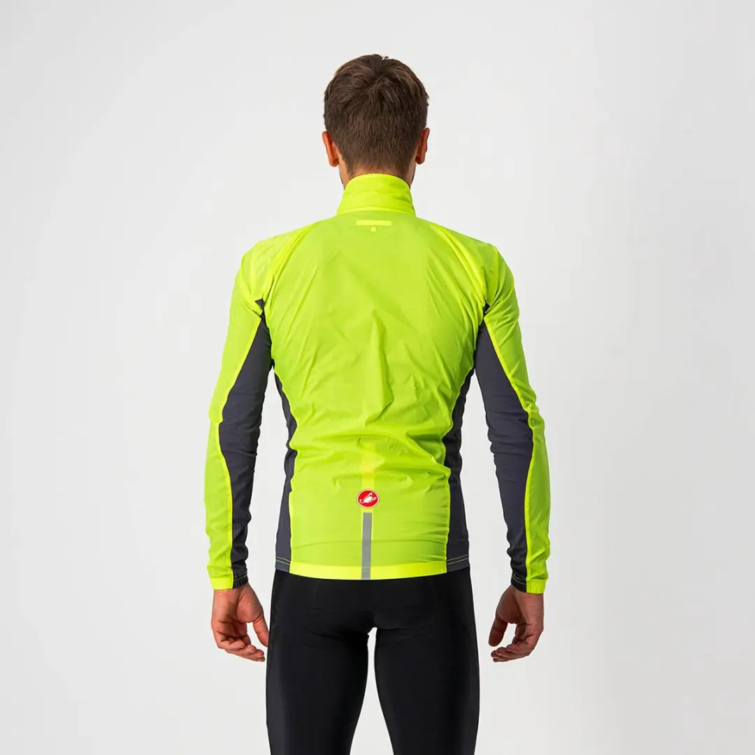 Castelli Squadra Stretch Windstopper Jacket - Geel - M