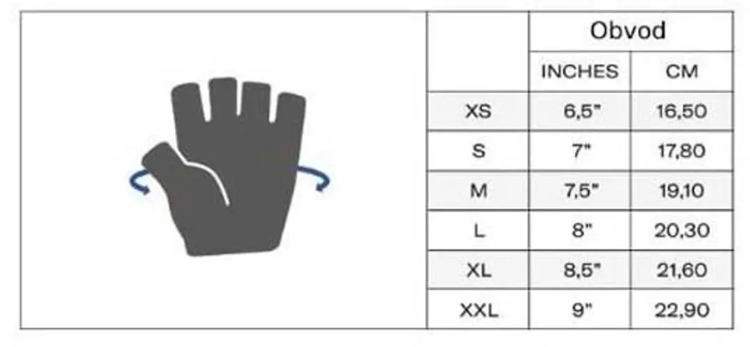 Santini Tact Korte Handschoenen Avio - XL